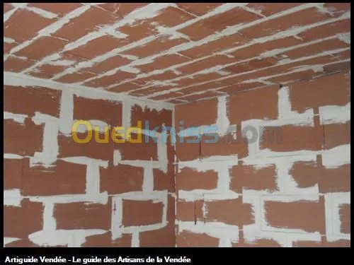 revêtement murs interieur et extérieur  