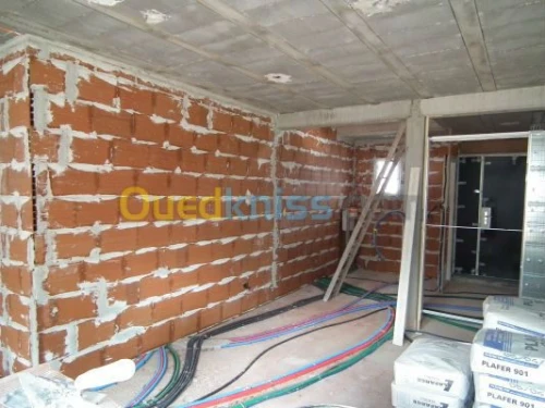 revêtement murs interieur et extérieur  