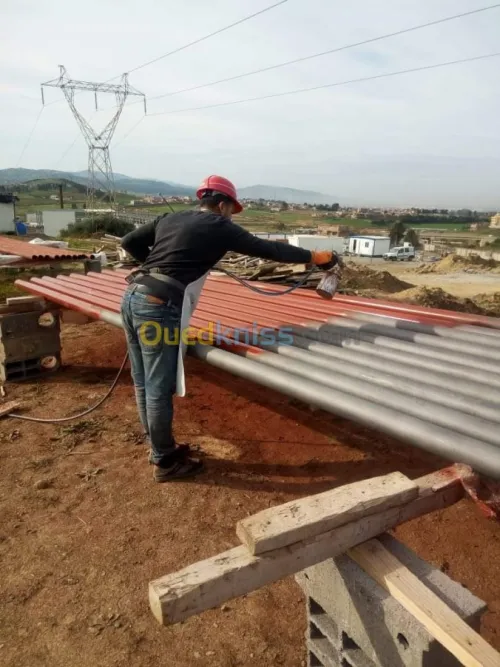 Travaux de sablage et peinture 