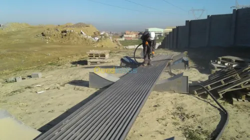 Travaux de sablage et peinture 