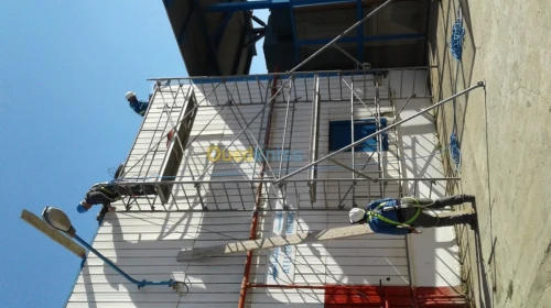 Travaux de sablage et peinture 