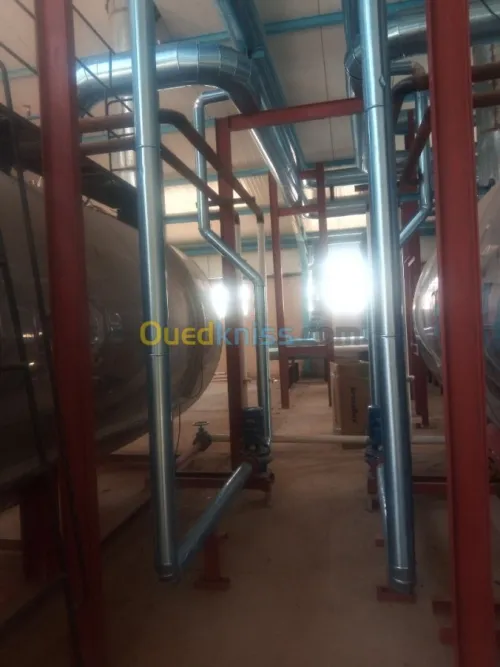 Tous travaux d'isolation calorifuge