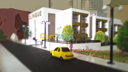 realisation des maquettes & 3D Vidéos