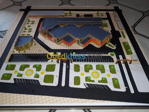 realisation des maquettes & 3D Vidéos