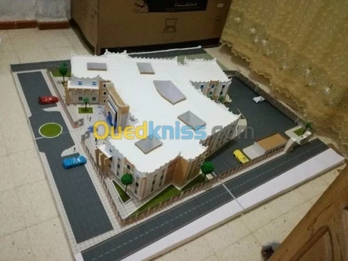 realisation des maquettes & 3D Vidéos