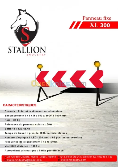 remorque de signalisation balisage 