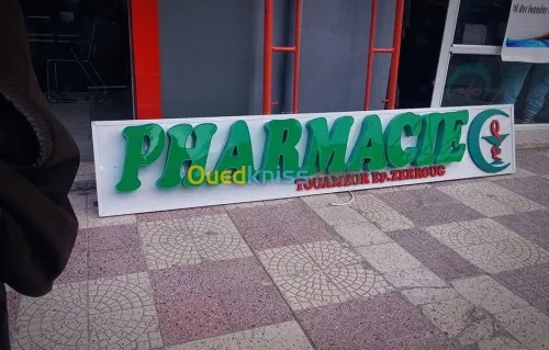 enseigne, pub, led, panneaux, Pelxi