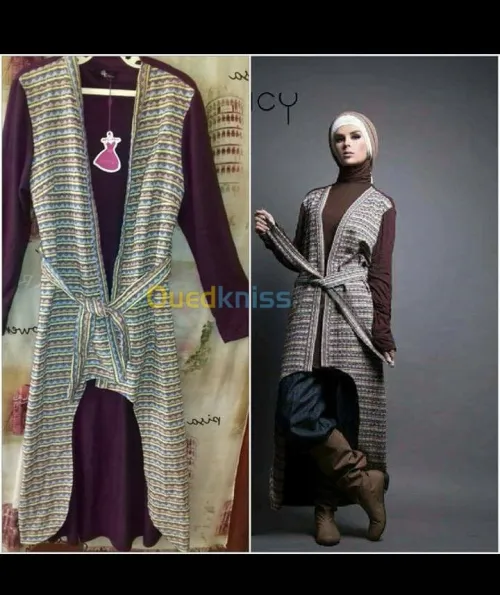 Liquettes/haut/abayat/robe/hidjab