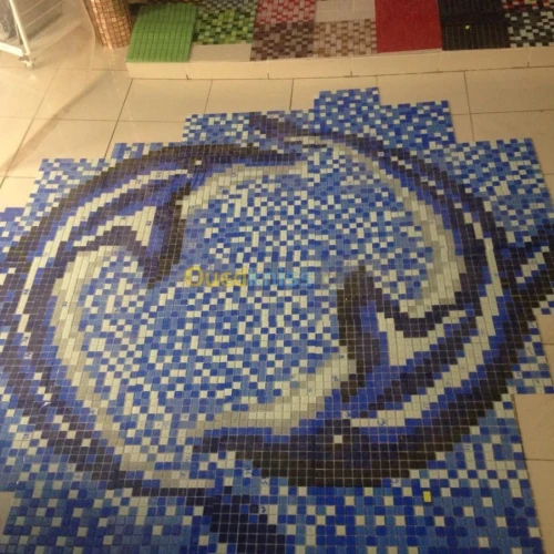 Formiture et pose d'Article Mosaique 