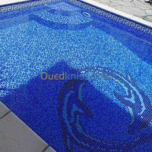 Formiture et pose d'Article Mosaique 