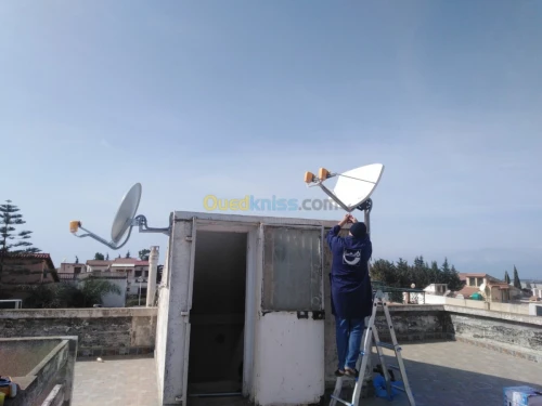 Installatio Climatisation. parabole