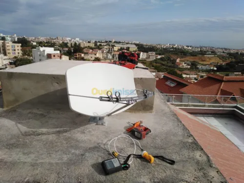 Installatio Climatisation. parabole