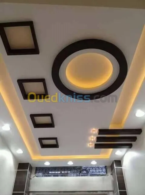 Placo plâtre décoration ba 13 .pvc 