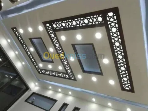Placo plâtre décoration ba 13 .pvc 
