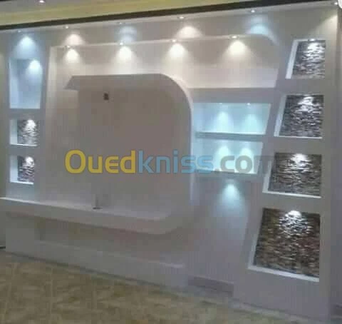 Placo plâtre décoration ba 13 .pvc 