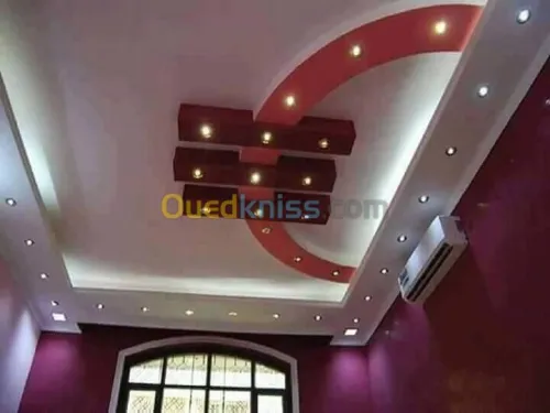 Placo plâtre décoration ba 13 .pvc 