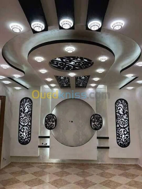 Placo plâtre décoration ba 13 .pvc 