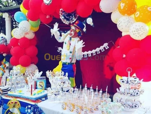 Animation anniversaire Clown Magie Dj 