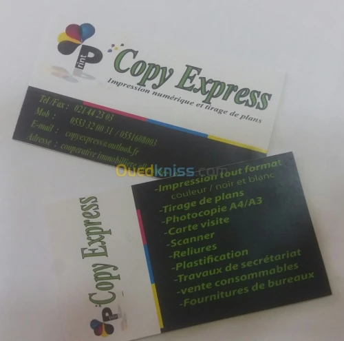 Impression numérique et tirage  de pla