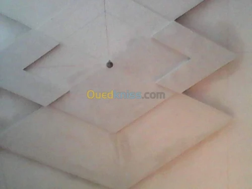 Travaux en plâtre 