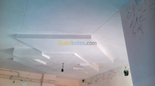 Travaux en plâtre 