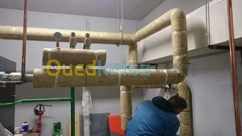 calorifuge et l'isolation industrielle