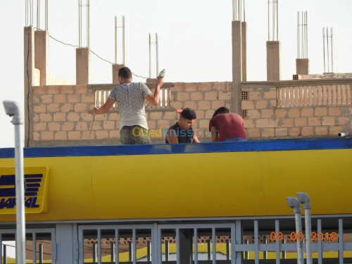 Aménagement Station service NAFTAL 