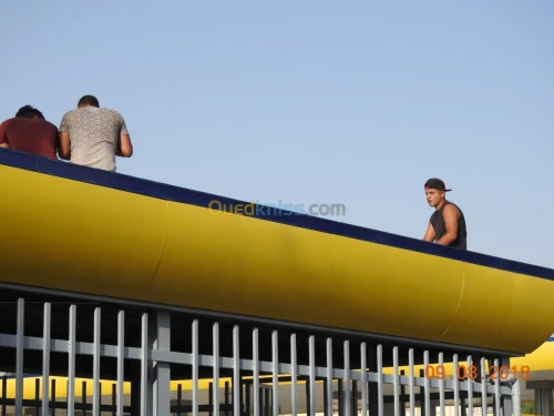 Aménagement Station service NAFTAL 