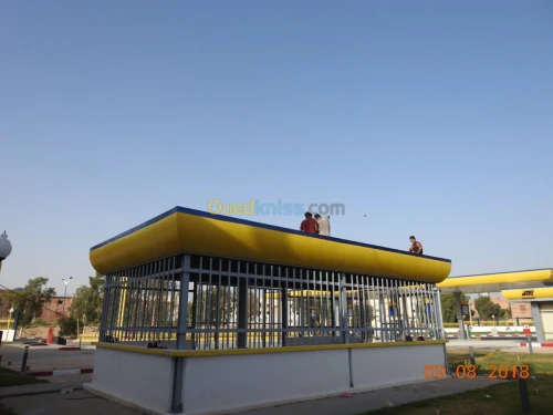 Aménagement Station service NAFTAL 