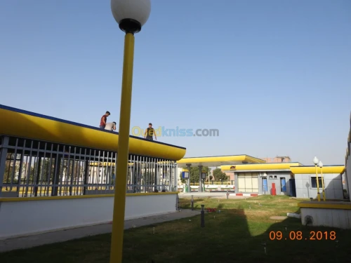 Aménagement Station service NAFTAL 