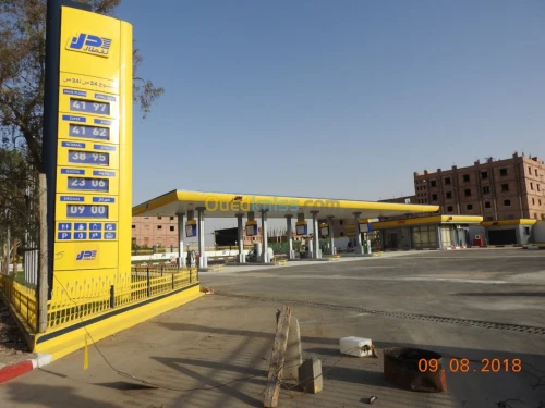 Aménagement Station service NAFTAL 