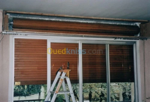 installation TOUS LES rideau 