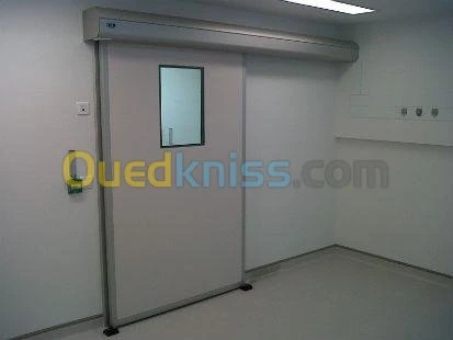 porte pour Bloc opératoire coulissante