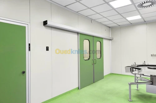 porte pour Bloc opératoire coulissante