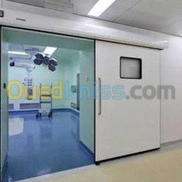 porte pour Bloc opératoire coulissante