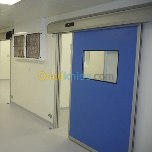 porte pour Bloc opératoire coulissante