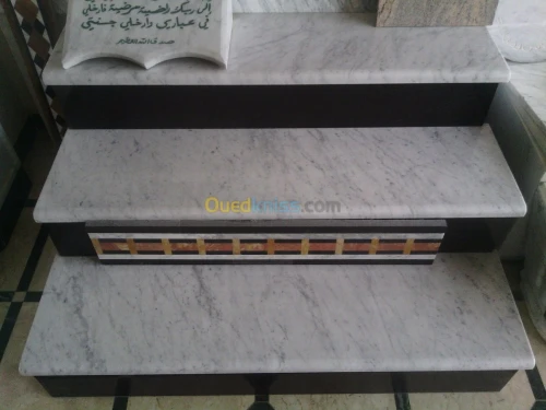 Marche et Contre Marche MARBRE GRANIT