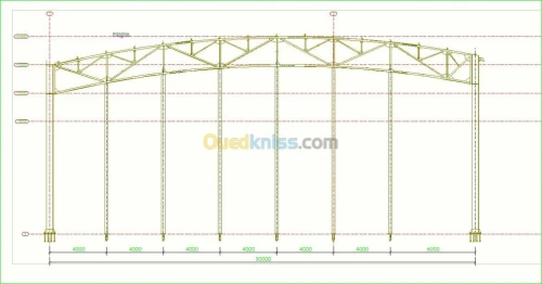 Etudes projet charpente métalliques 