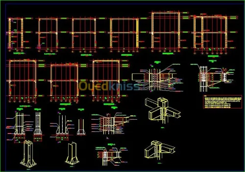 Etudes projet charpente métalliques 