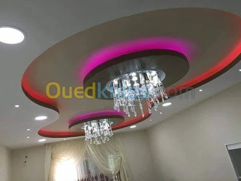 Placo plâtre +penture+epoxy 3D