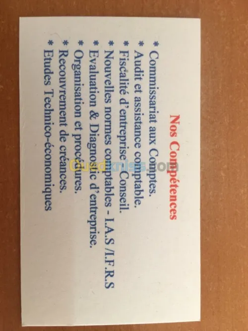 Cabinet de comptabilité 