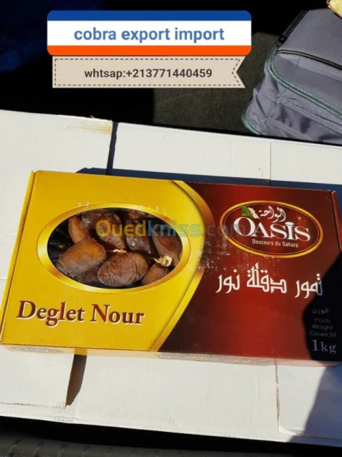 export import dattes deglet nour