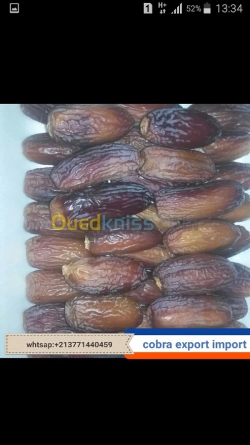 export import dattes deglet nour