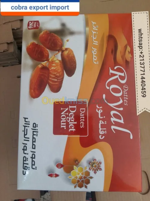 export import dattes deglet nour