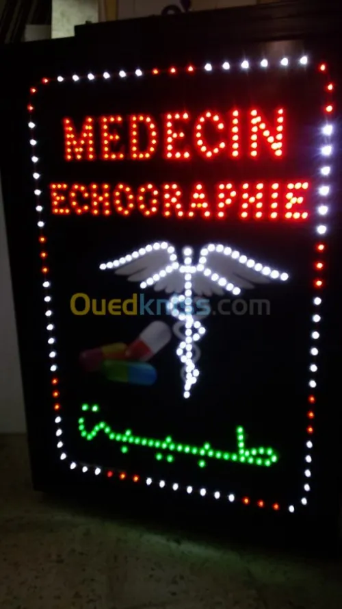 ENSEIGNE PUB ET AFFICHEUR  A LED 