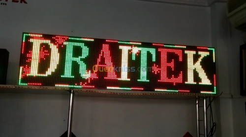 ENSEIGNE PUB ET AFFICHEUR  A LED 