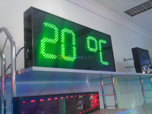 ENSEIGNE PUB ET AFFICHEUR  A LED 