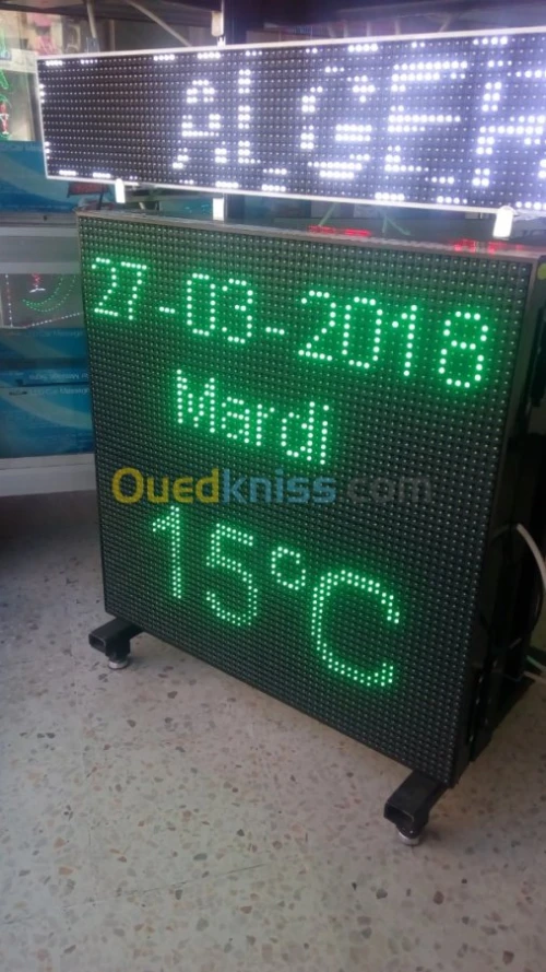 ENSEIGNE PUB ET AFFICHEUR  A LED 