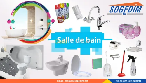 Articke de nettoyage et salle de bain 