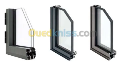 Meunuiserie Aluminium,pvc,volet roulan